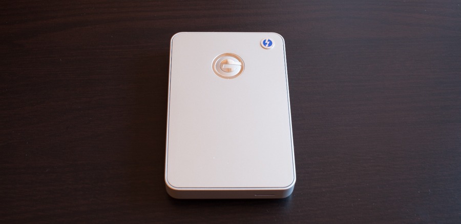 Test du disque dur G-Drive Mobile avec Thunderbolt