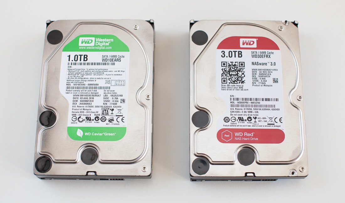 WD Green ou Red, quel disque dur choisir pour votre NAS ?