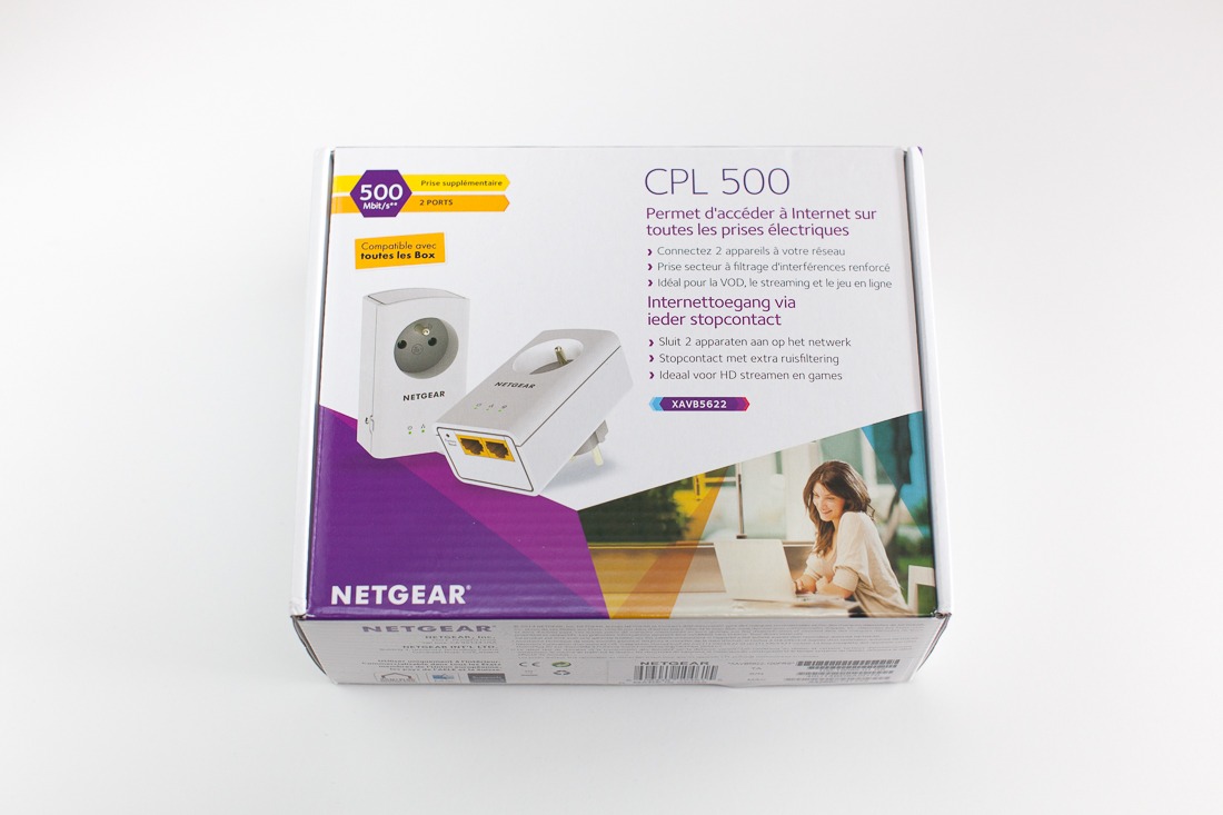 Test des prises CPL 500 Mbit/s de Netgear