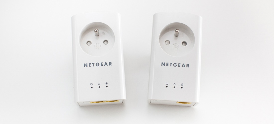 Test des prises CPL 500 Mbit/s de Netgear