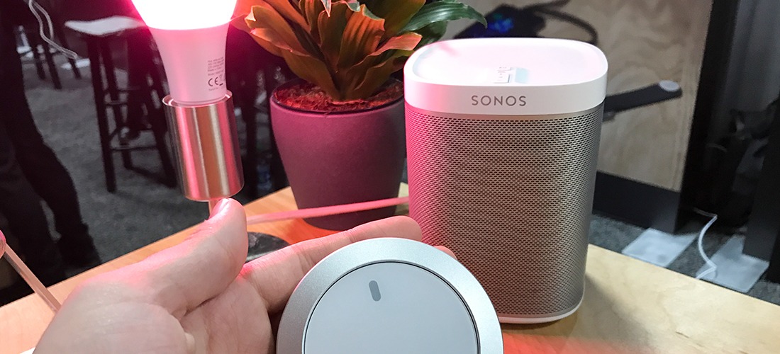 Stoop overalt Overskyet CES 2017 - Contrôler vos Sonos et Philips Hue avec Nuimo