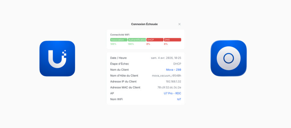 DHCP Timeout sur UniFi : comment j&rsquo;ai trouvé le coupable avec Claude