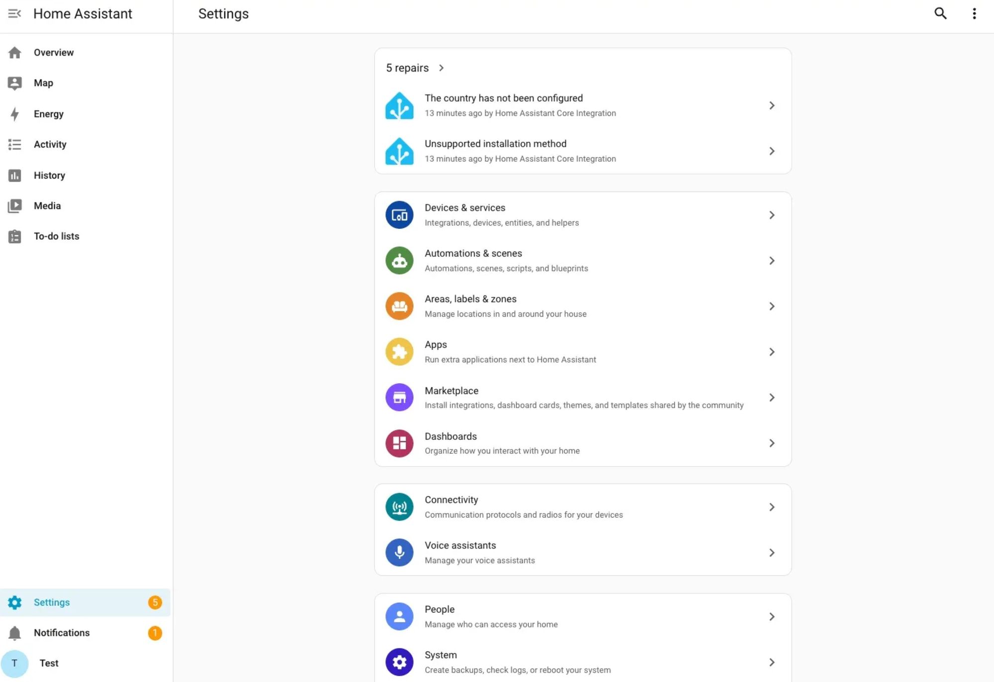 Hacs Home Assistant marketplace