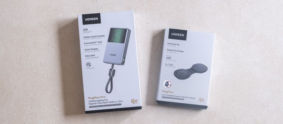 UGREEN MagFlow Pro : la batterie refroidie par liquide et le chargeur pliable ultra léger
