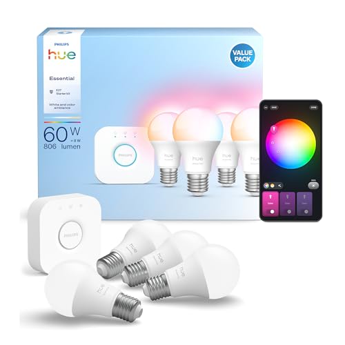 Kit Philips Hue + E27 blanc